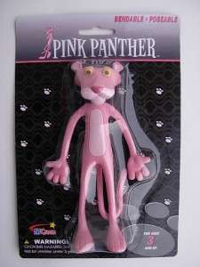 PINK PANTHER Bendable Poseable doll toy figure BENDY  