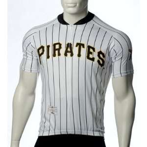  MLB Pittsburgh Pirates Mens Cycling Jersey Size X Large 