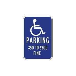  Missouri State Handicap Parking Sign   12x18: Home 