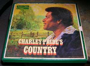 CHARLEY PRIDE LP Record Box Set 72 songs SIX records  