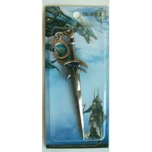 Final Fantasy XIII Video Game Character Metal Sword Weapon Key Chain 