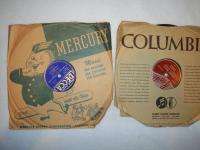 Lot of 2 Vocal with Organ 78 RPM Records  