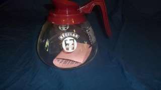 Eleven Coffee Pot Burgundy 8 cup Glass from 2001  