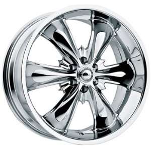 Akuza Game Over 20x9 Chrome Wheel / Rim 6x5.5 with a 30mm Offset and a 