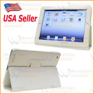   COVER STAND CASE FOR Apple iPad 2 2nd 16GB 32GB White 5342  