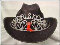 Rodeo Cowgirl Tiara Horse N Around Metal Hat Tiara  