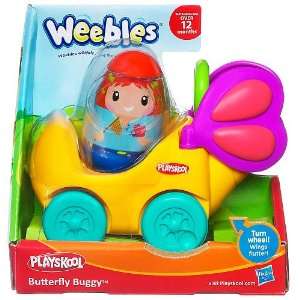  Playskool Weebles Butterfly Buggy Weehicle: Toys & Games