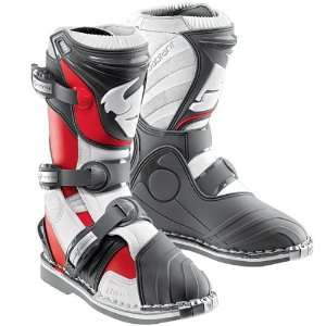  2012 THOR YOUTH QUADRANT BOOTS (4) (RED): Automotive
