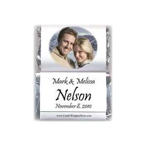     Miniature Photo Wedding Candy Bar Wrappers