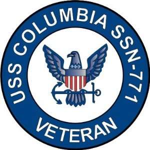  US Navy USS Columbia SSN 771 Ship Veteran Decal Sticker 5 