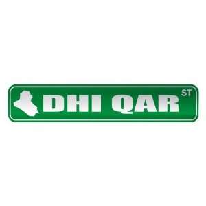   DHI QAR ST  STREET SIGN CITY IRAQ