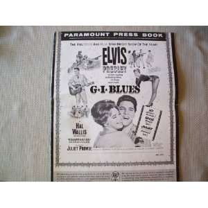  1960 GI Blues Elvis Movie Press Book: Everything Else