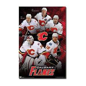  Trends Calgary Flames Team Poster: Sports & Outdoors