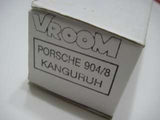 Vroom Pro Built Porsche 904/8 Kanguruh Spyder 1:43 NIB  