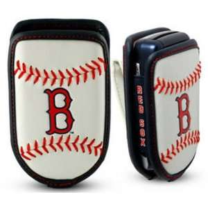 Game Wear Leather Cell Phone Holder   Boston Red Sox:  