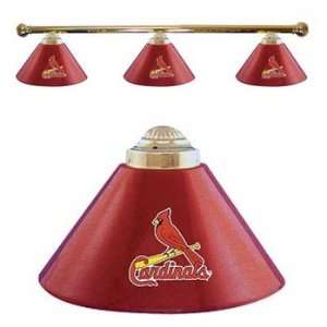 St. Louis Cardinals 3 Shade Billiard Light