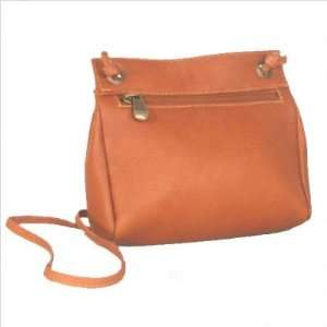 David King 519 Mini Top Zip Handbag Color: Tan: Everything 