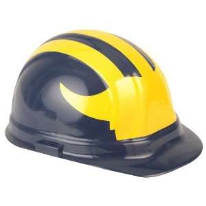   Wolverines Navy Blue Maize Professional Hard Hat: Sports & Outdoors