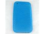 Silicone Rubber Case For iPhone 3G 3GS Aqua Blue #9629  