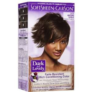 Dark & Lovely Permanent Hair Color Brown Sable 4 oz