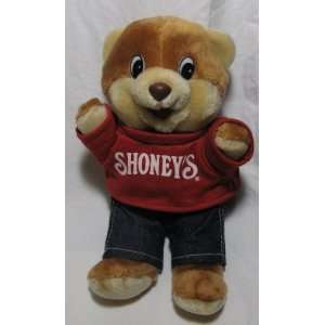  Shoneys Shoney Bear 10in Plush Teddy Bear Doll 