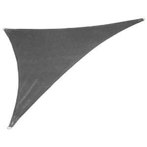  Coolaroo Custom Triangle Shade Sail, Steel Grey, 18 by 18 