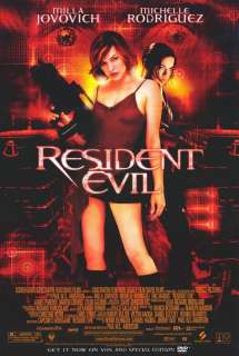 Resident Evil 11 x 17 Movie Poster Milla Jovovich, D  