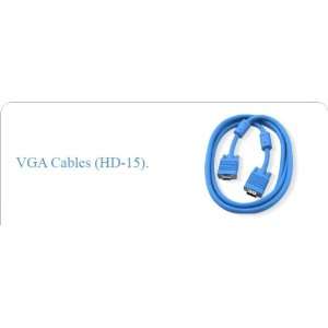  25 Ft SVGA To SVGA Cable Black (mf) Electronics