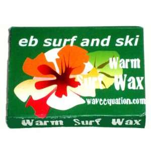  Wave Equation Warm Surf Wax All Natural Beeswax   Single 