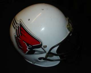 Ball State Cardinals Game Used Helmet MUST L@@K  