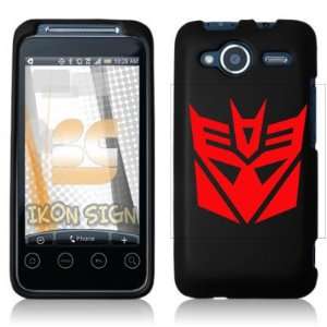 DECEPTICON Transformers   Cell Phone Graphic   1.25X 2.5 RED   Vinyl 