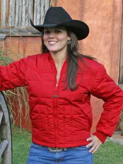 Walls Mens Western Insulated Bull Rider Down Jacket Red XL  