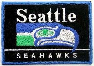 NFL SEATTLE SEAHAWKS FOOTBALL EMBROIDERED PATCH #01  
