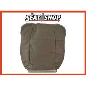 01 02 Ford F150 Lariat SuperCrew Buckets Grey Leather Seat Cover P4 LH 