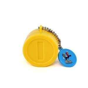   Super Mario Bros. Mini LCD Watch Key Chain   Coin Figure: Toys & Games