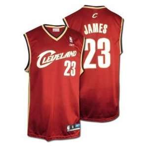  LeBron James Replica Cavaliers Jersey: Sports & Outdoors