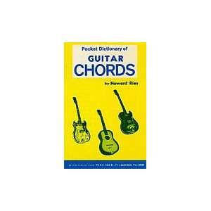  Pocket Dictionary of Guitar Chords By Howard Ries: Sports 