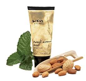 WEN Sweet Almond Mint Conditioning Shampoo (16oz) and Styling Creme 