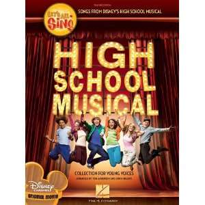 Lets All Sing Songs from Disneys High School Musical   Piano/Vocal 