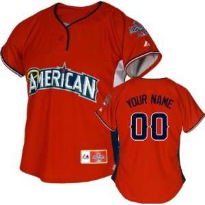 American League 2010 All Star Game Womens Jersey: Personalized with 