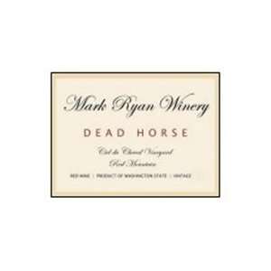 Mark Ryan Winery 2008 Dead Horse Ciel du Cheval Vineyard Red Mountain 