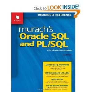  Murachs Oracle SQL and PL/SQL (Training & Reference 