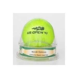  Novak Djokovic 2011 US Open Match Used Ball   Match Used 