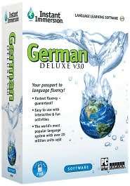 Instant Immersion German Deluxe v3.0, (1600773354), Instant Immersion 