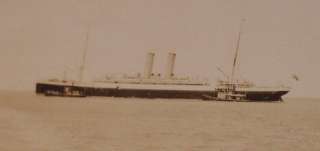 1910s Ship Arcadian Royal Mail Steam Packet Co Sunk WW1  