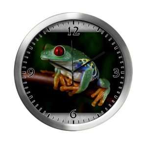  Modern Wall Clock Red Eyed Tree Frog: Everything Else