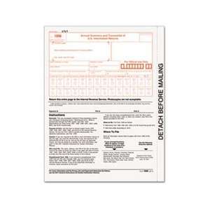 1096 IRS Approved Tax Forms, 8 x 11, 50 Forms, 4/Box