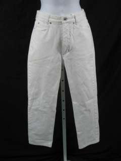 CAMBIO White Pants Jeans High Waist Rise Size 4  