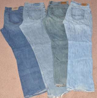 lot 4 pairs Gap,1969, Boot cut,Old Navy dark flat rock mens jeans all 