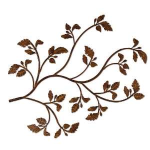 : Uttermost 35 Rusty Branch Metal Wall Distressed Brown Rust Finish 